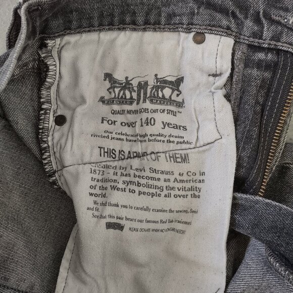 Levi's 505c Slim Straight jeans - red tab - gray - 29 - Picture 5 of 11